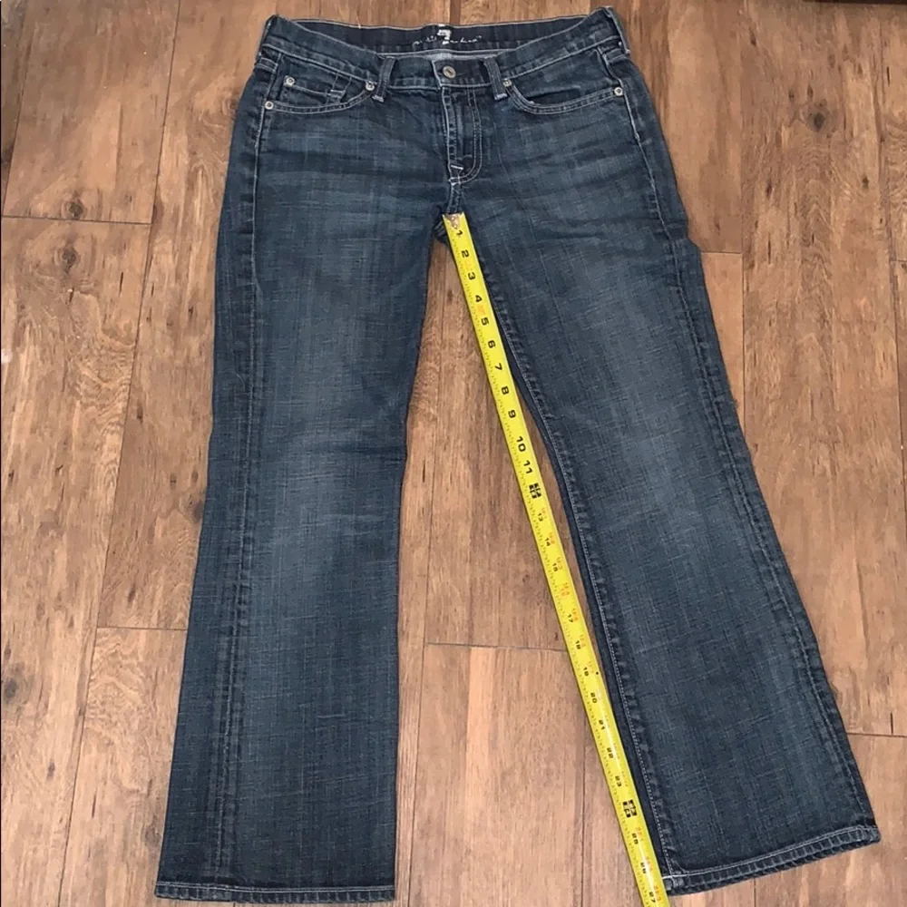 7 For All Mankind Bootcut Jeans~Women’s Size 28~Excellent Condition - Picture 6 of 7